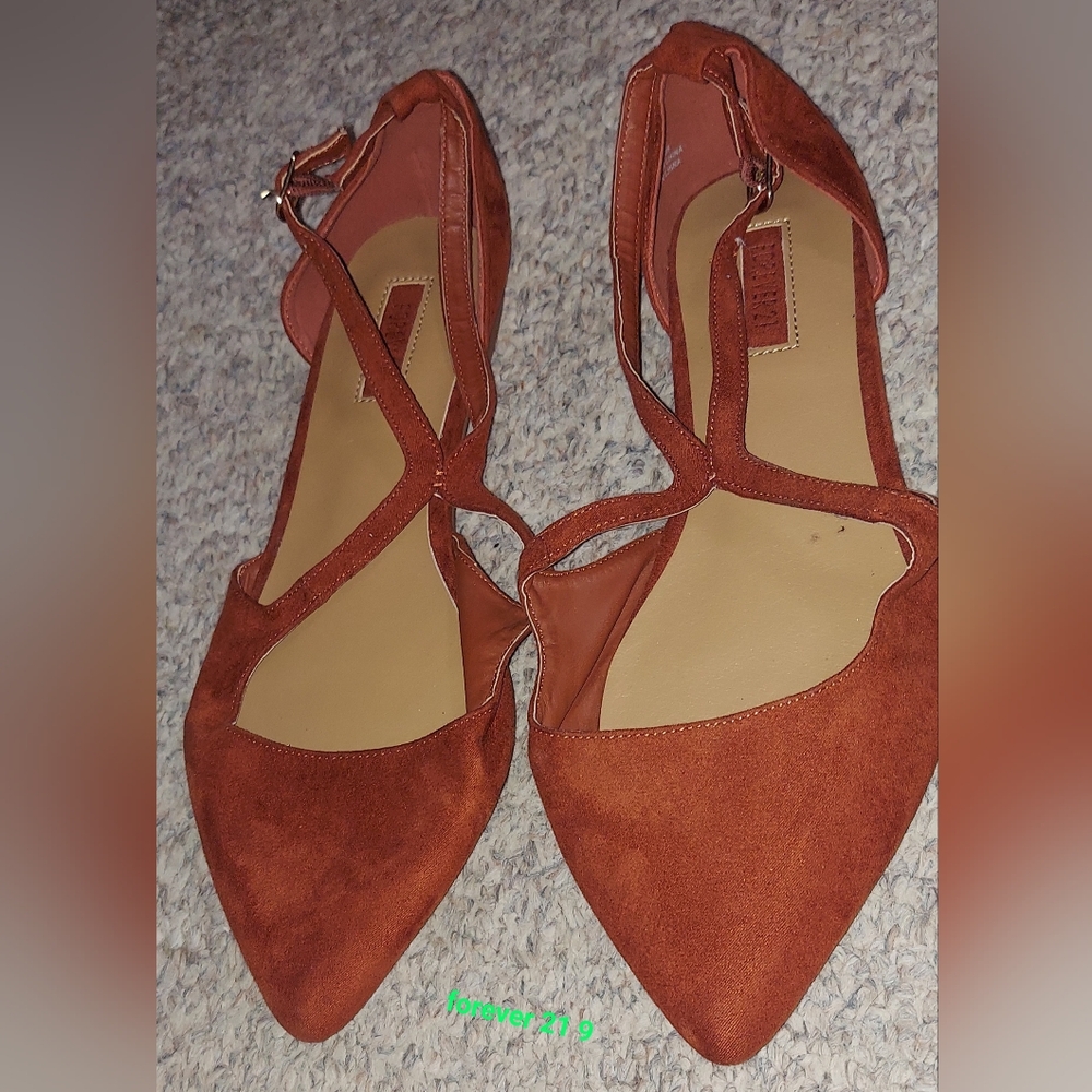 Forever 21 dusty rose flats